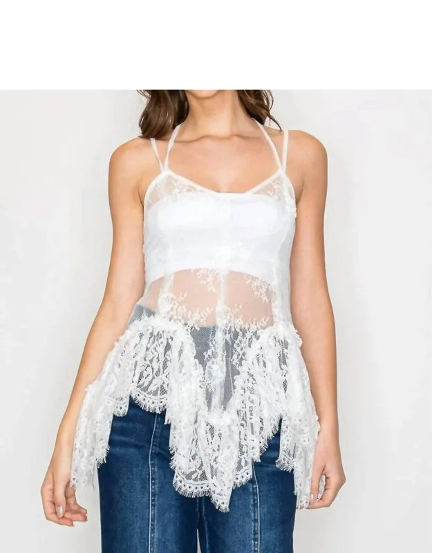 Lace Cami Tunic