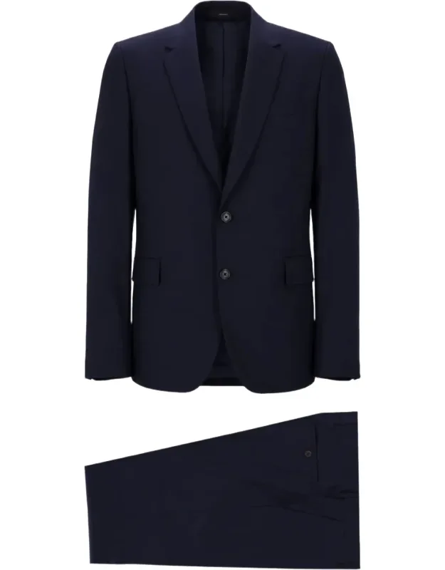 Tailored Wool Two-piece Suit
