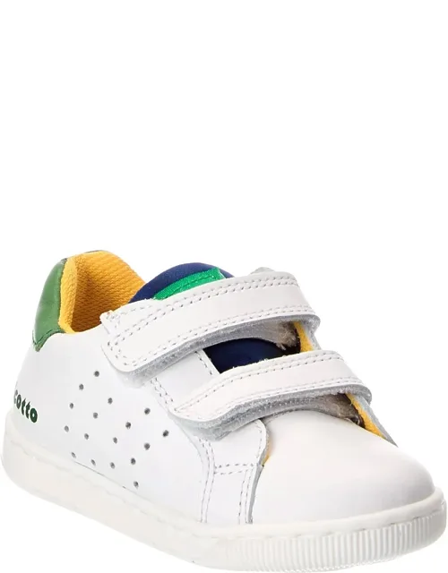 Falcotto Kiner Low Sneaker With Velcro Closure And Rubber Sole
