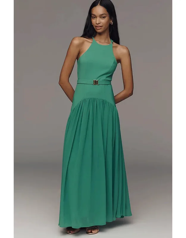 Belted Maxi Dress