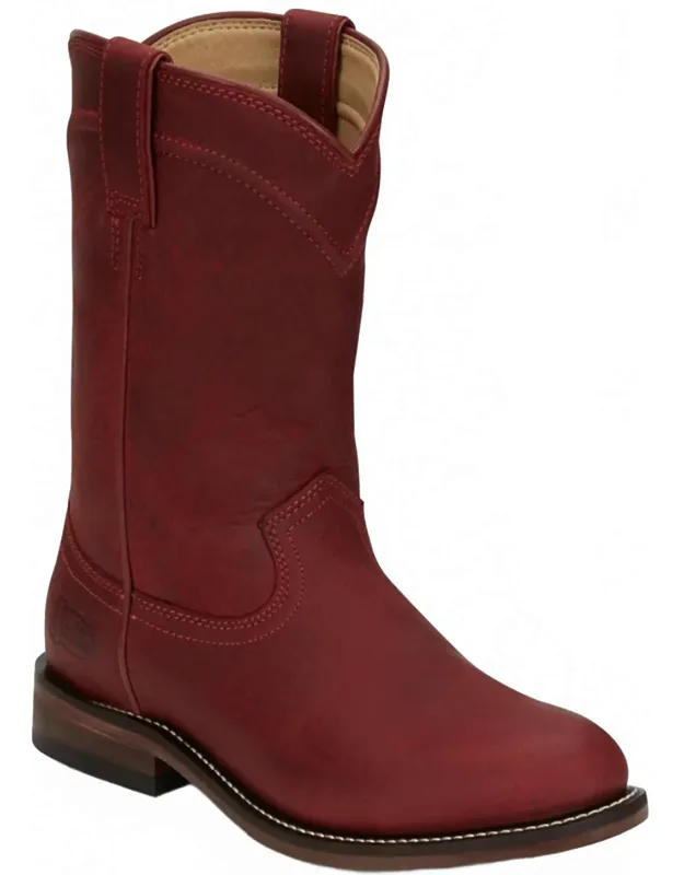 Holland Round Toe Western Boots