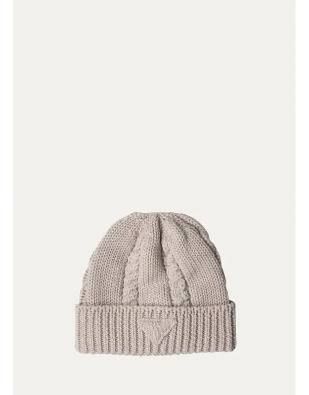 Chunky Cable-knit Beanie