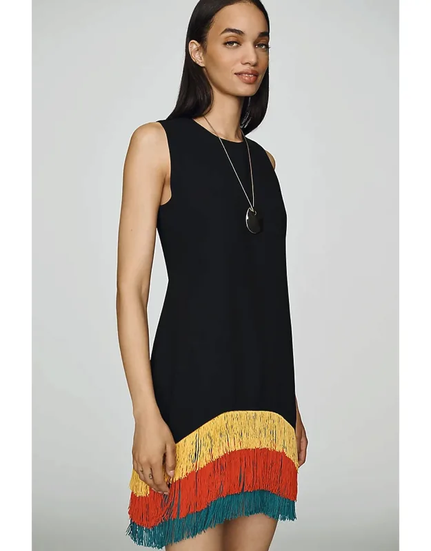 Fringe Mini Dress