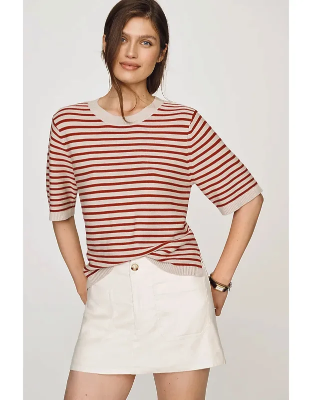 Striped Sweater Top