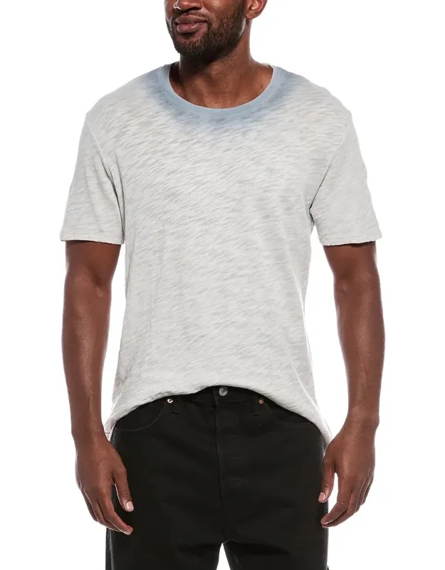 Spray Treatment Slub Jersey Shirt