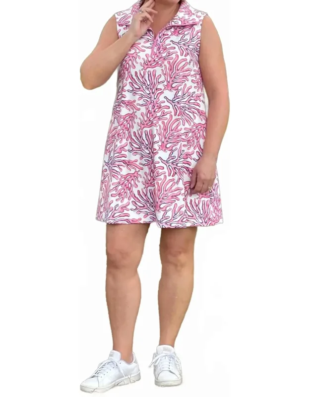 Peyton Quarter Zip Mini Dress