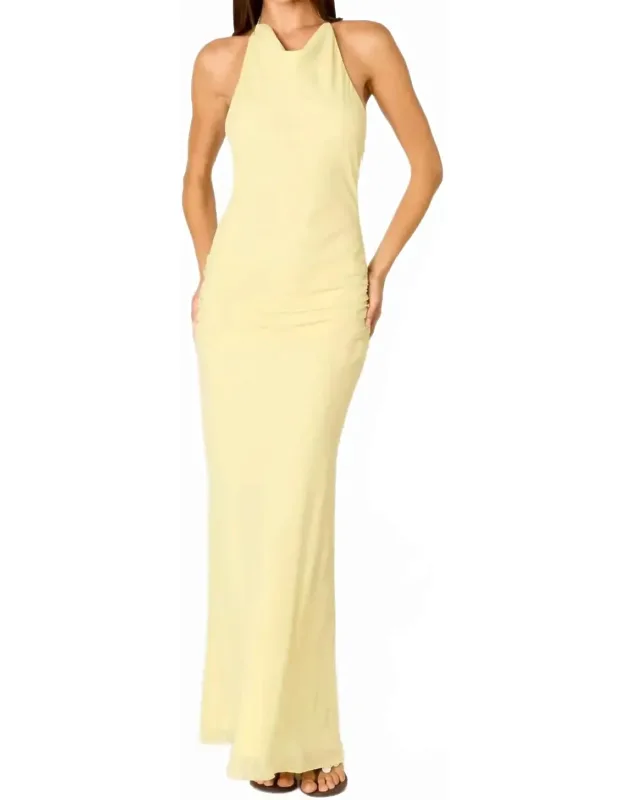 Halter Maxi Dress