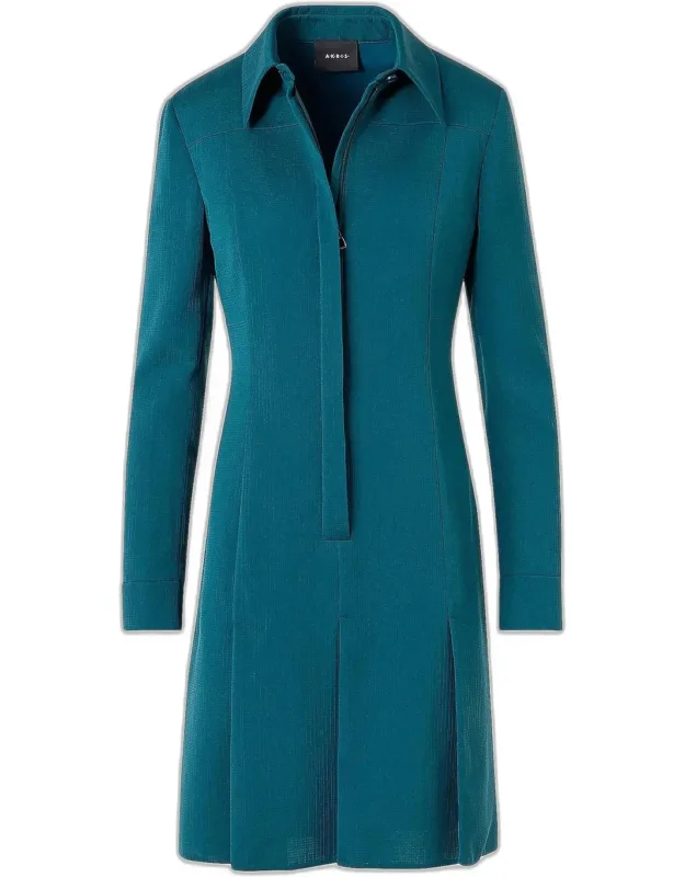 Seersucker Shirtdress