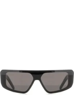 Bold Rectangular Acetate Sunglasses