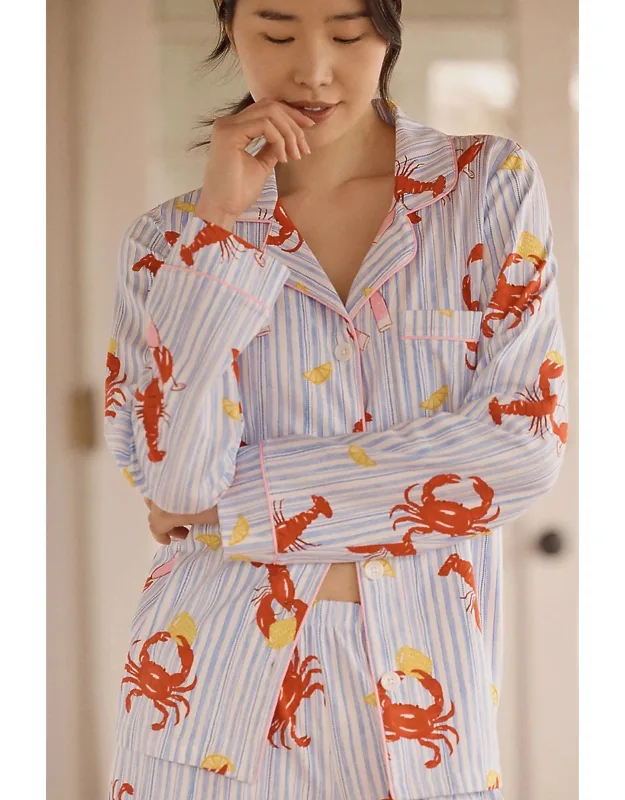 Coastal Feast Pajama Set