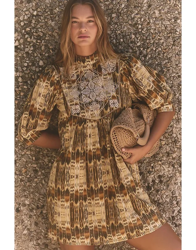 Cotton Mini Dress