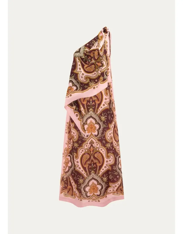 Asymmetric Maxi Dress