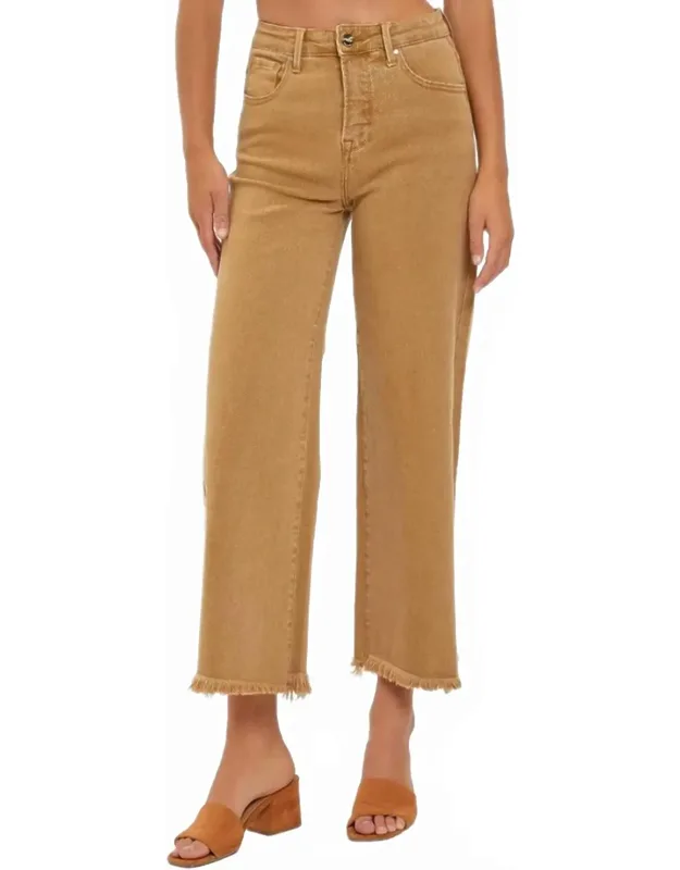 Crop Wide Leg Pants