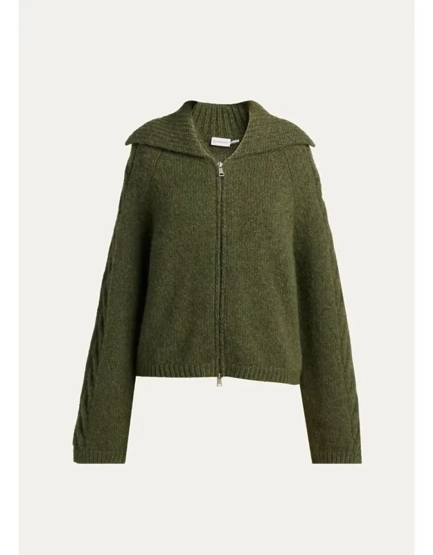 Alpaca-blend Cardigan