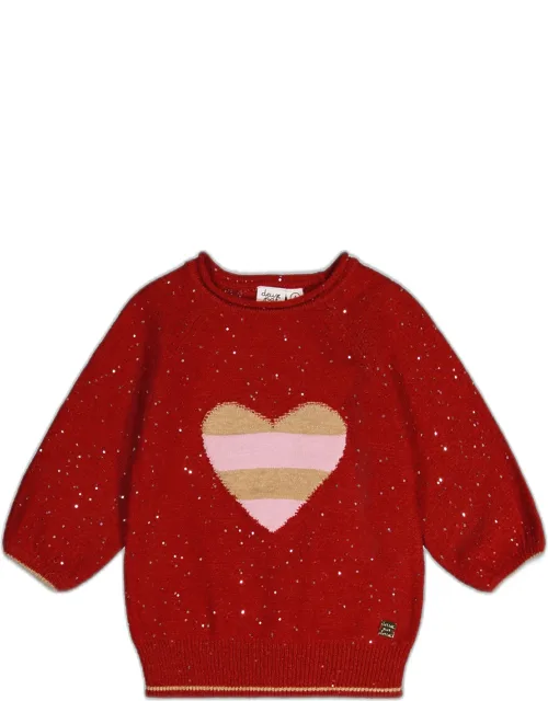 3/4 Sleeve Knitted Sweater