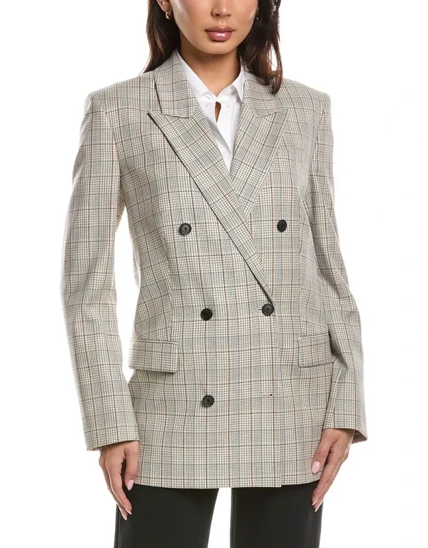 Wool-blend Blazer