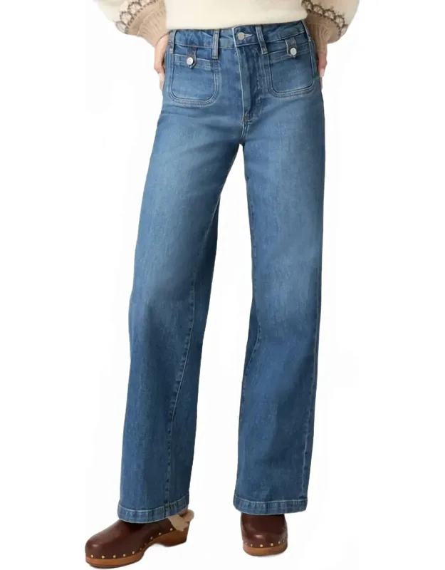 Anessa Rounded Inset Pockets Jeans