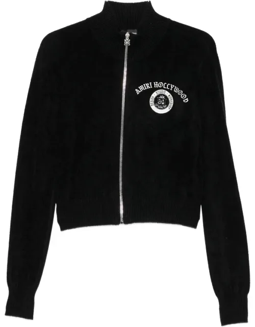 Logo-embroidered Cardigan