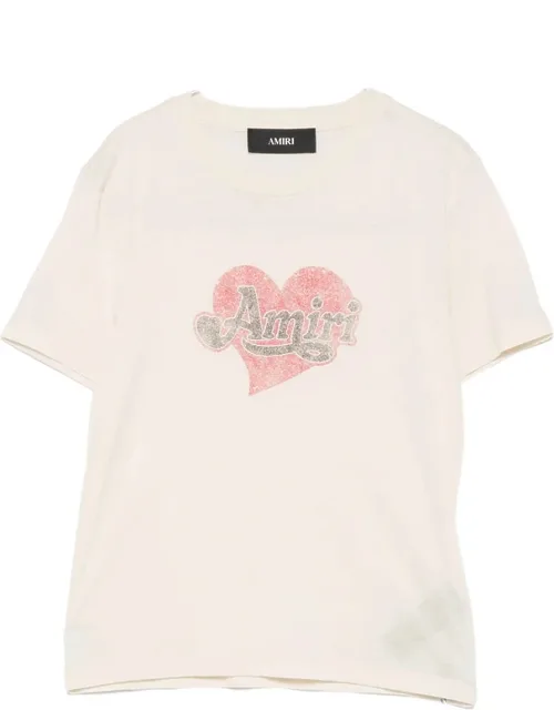 Heart Logo-print T-shirt