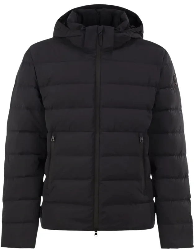 Quilted Hooded Down Jacket