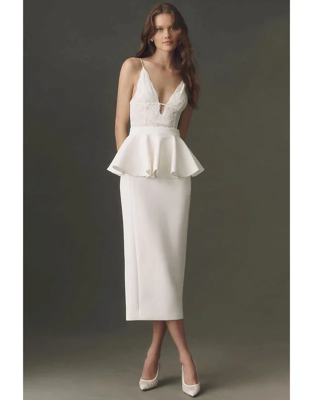 Peplum Dress
