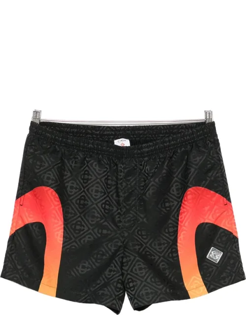Monogram-jacquard Swim Shorts