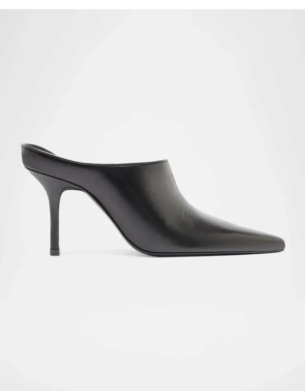 85mm Leather Mule Pump