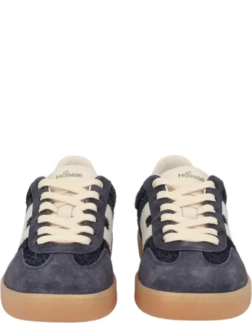 Textured Calfskin Sneakers