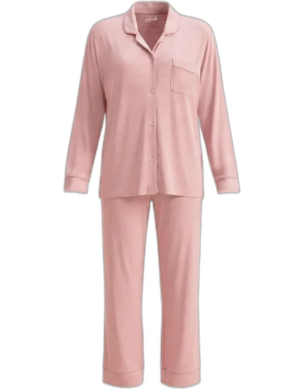 Soft Modal Long Pajama Set