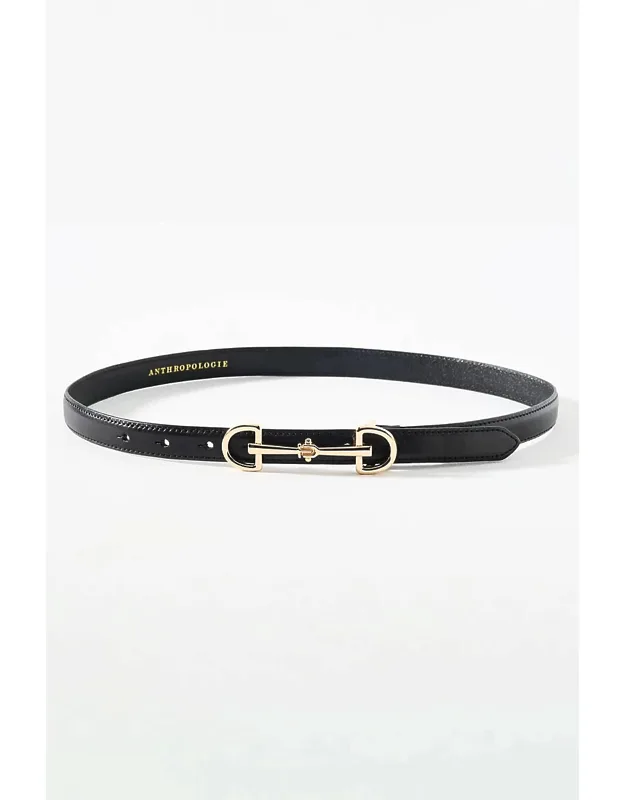Horsebit Detail Belt