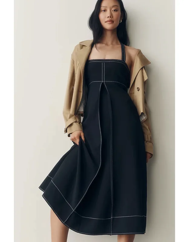 Halter Midi Dress