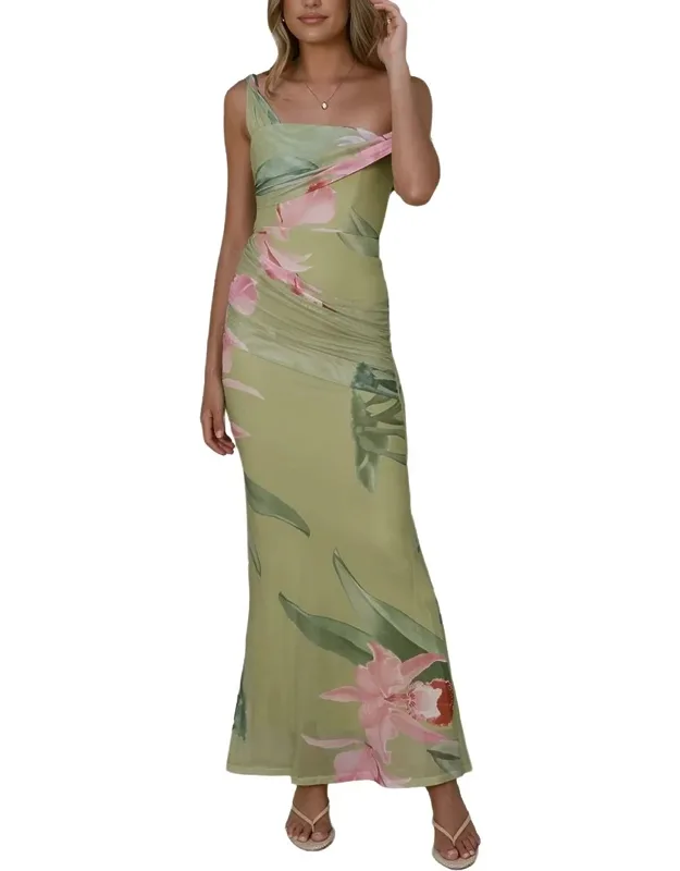 Printed Maxi Dress
