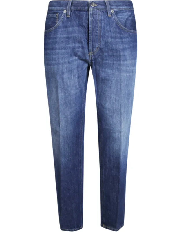 Medium Blue Five-pocket Jeans