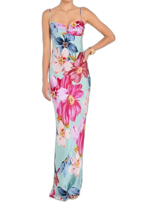 Ira Daphne Floral Maxi Dress