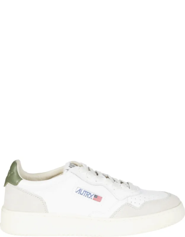 Medalist Low Leather Suede Sneakers