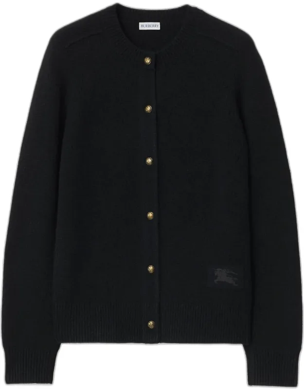 Cashmere Crewneck Cardigan