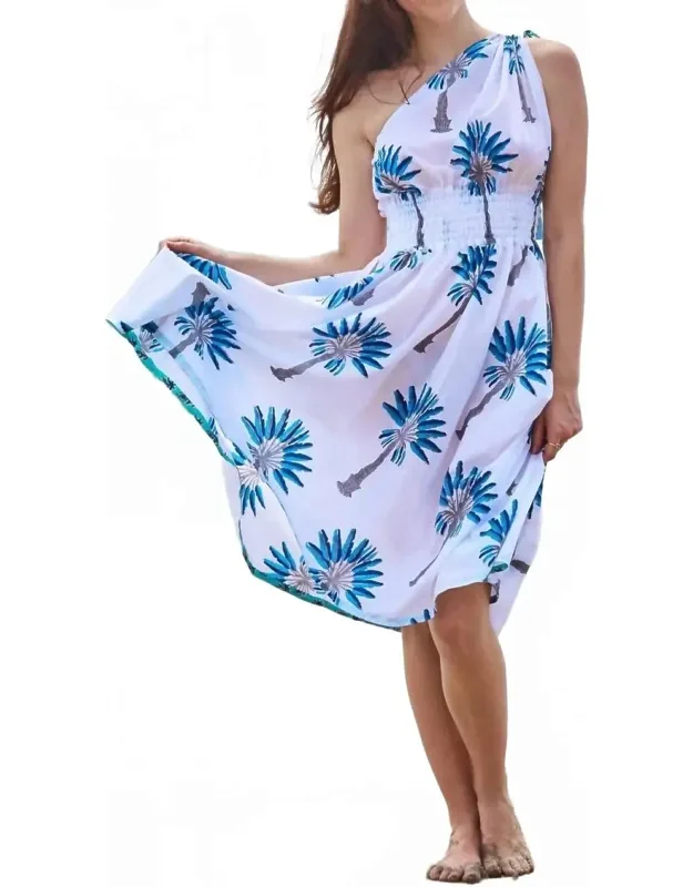 One Shoulder Goddess Dress