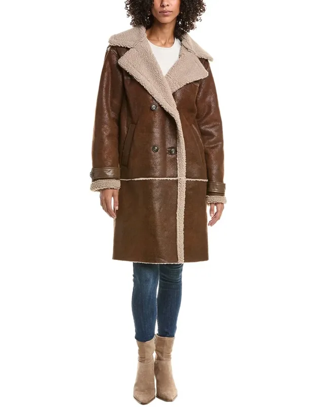 Faux Shearling Coat