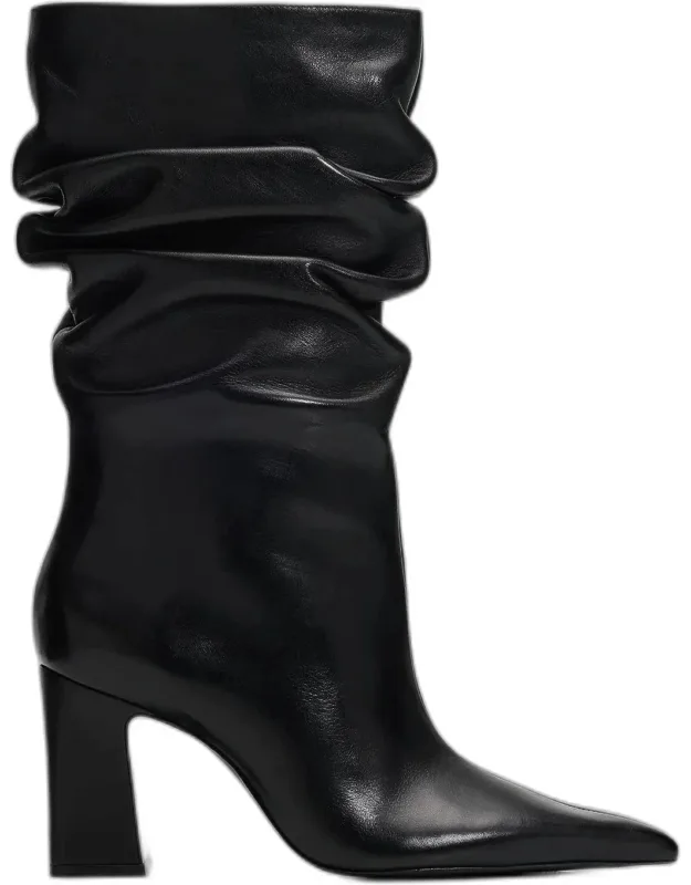 Harriet 90mm Leather Boots