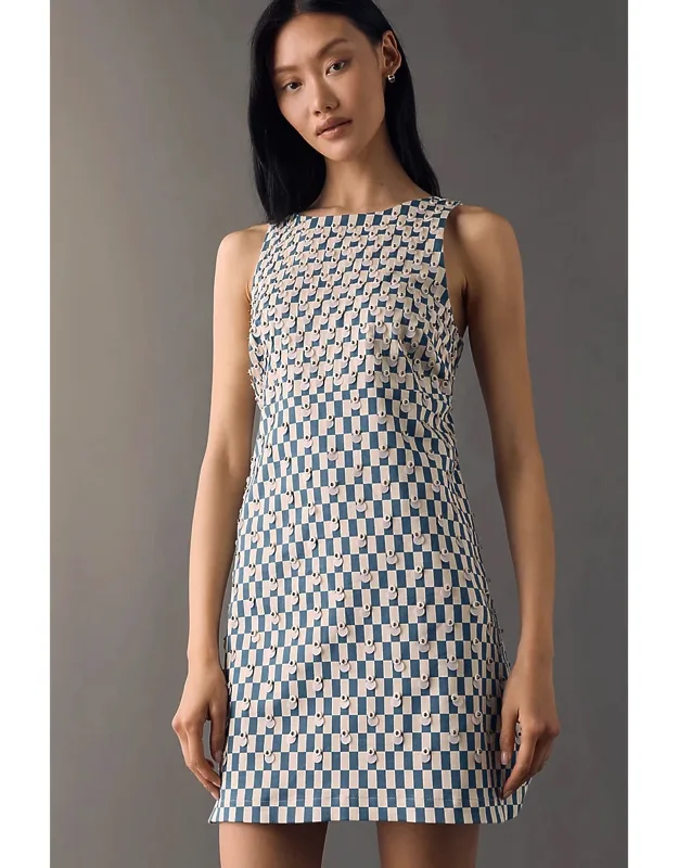 Sequin Shift Dress