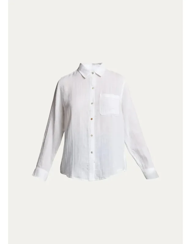 Button-down Long-sleeve Shirt