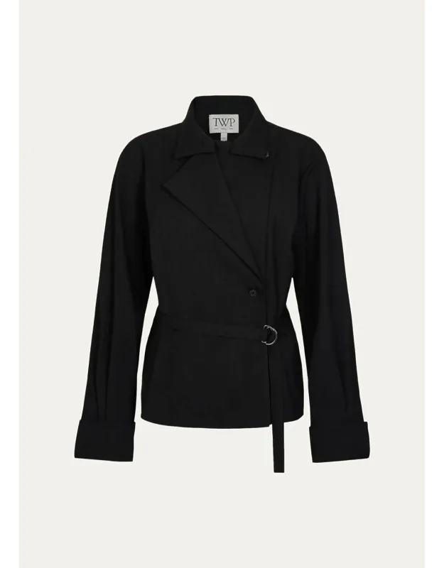 The Last Chapter Belted Cotton Jacket