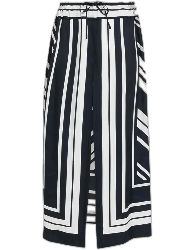 A-line Viscose Skirt