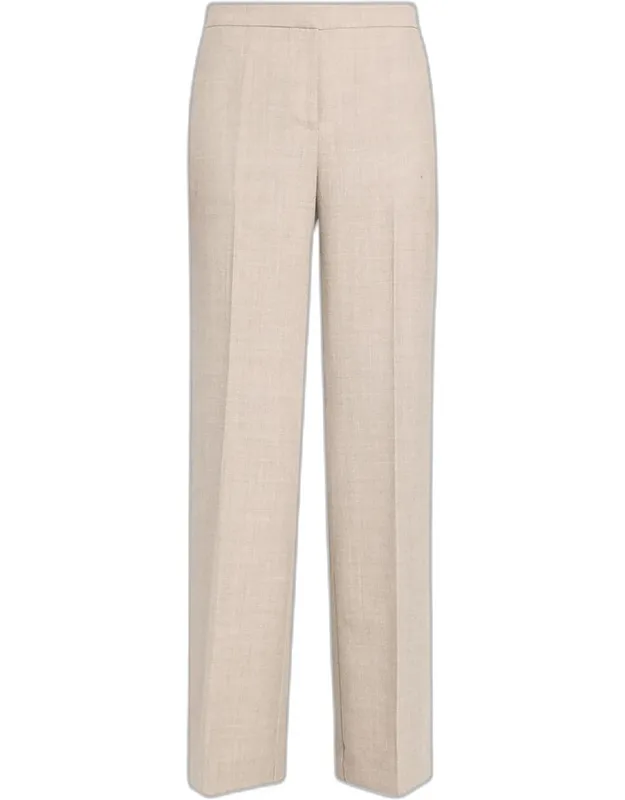 Wool Brushed Twill Pants