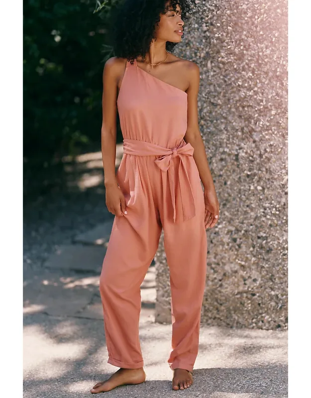 One-shoulder Jumpsuit
