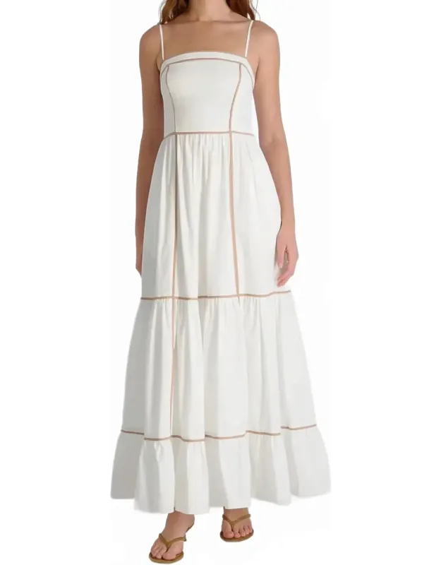 Cambria Trim Maxi Dress
