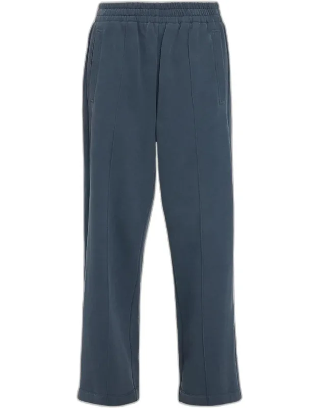 Smooth Cotton Fleece Ankle Sweatpants