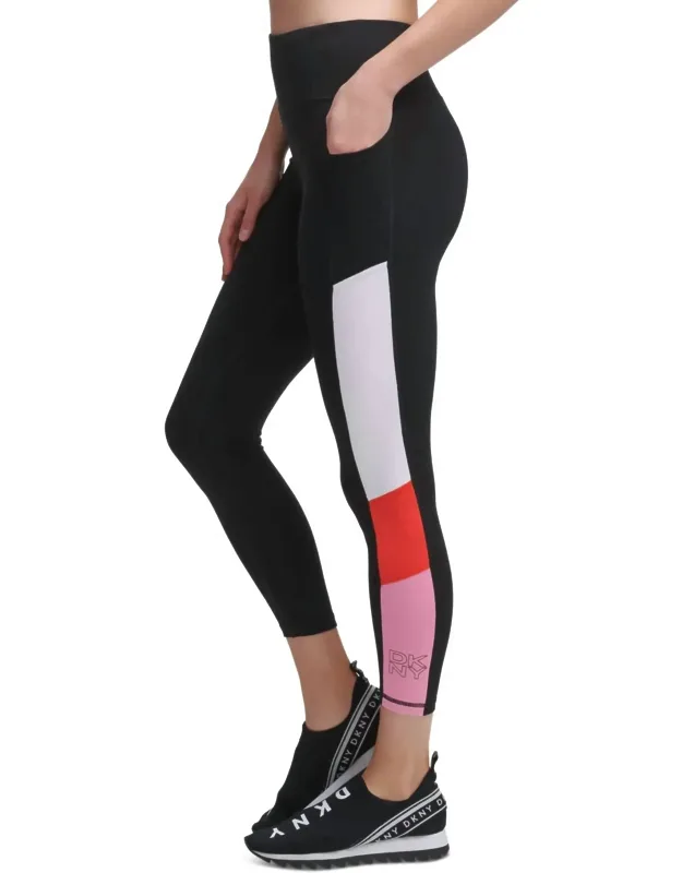 Colorblocked 7/8 Length Leggings