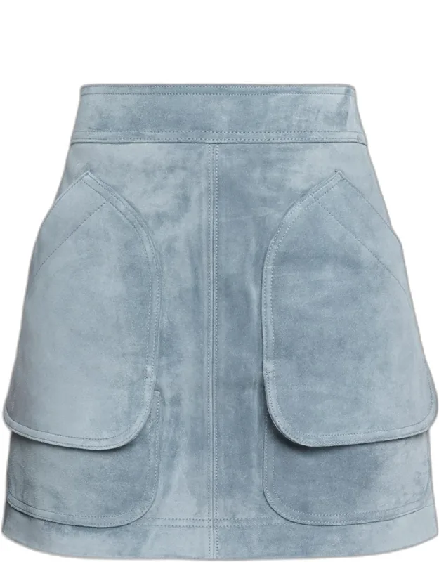 Norwood Suede Mini Skirt