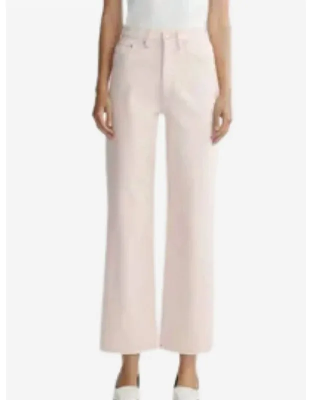 Karmine Refined Wide Leg High Rise Jeans